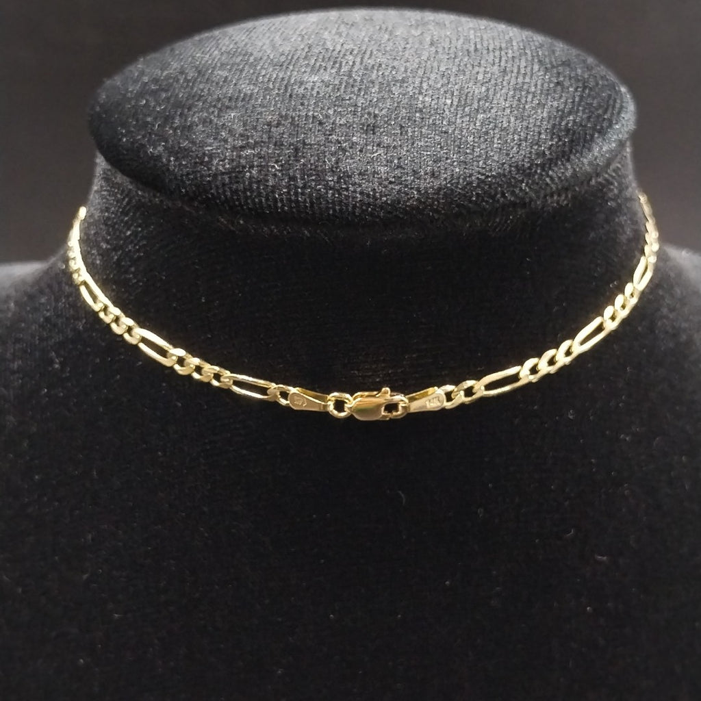 CADENAS 3X1 ORO 14K 60 CM 8.6 GR (NUEVO)