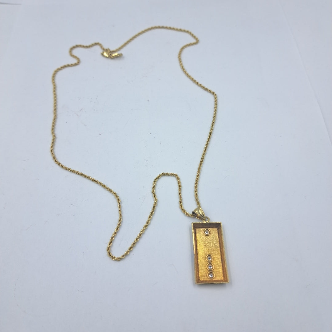 CADENA, DIJE ORO 10 K 5.9 GRMS (SEMINUEVO)