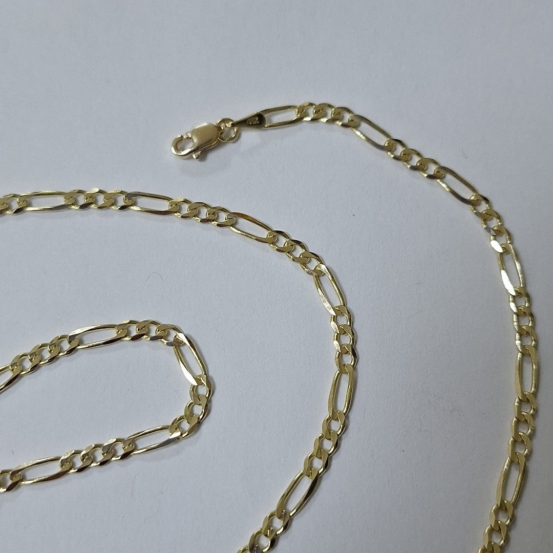 CADENAS 3X1 ORO 14K 60 CM 8.8 GR (NUEVO)