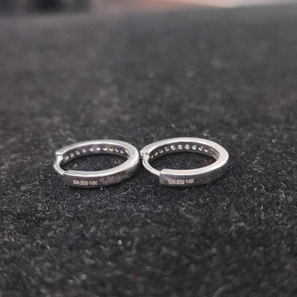 ARRACADAS PAR ORO 14 K 2 GRMS (SEMINUEVO)