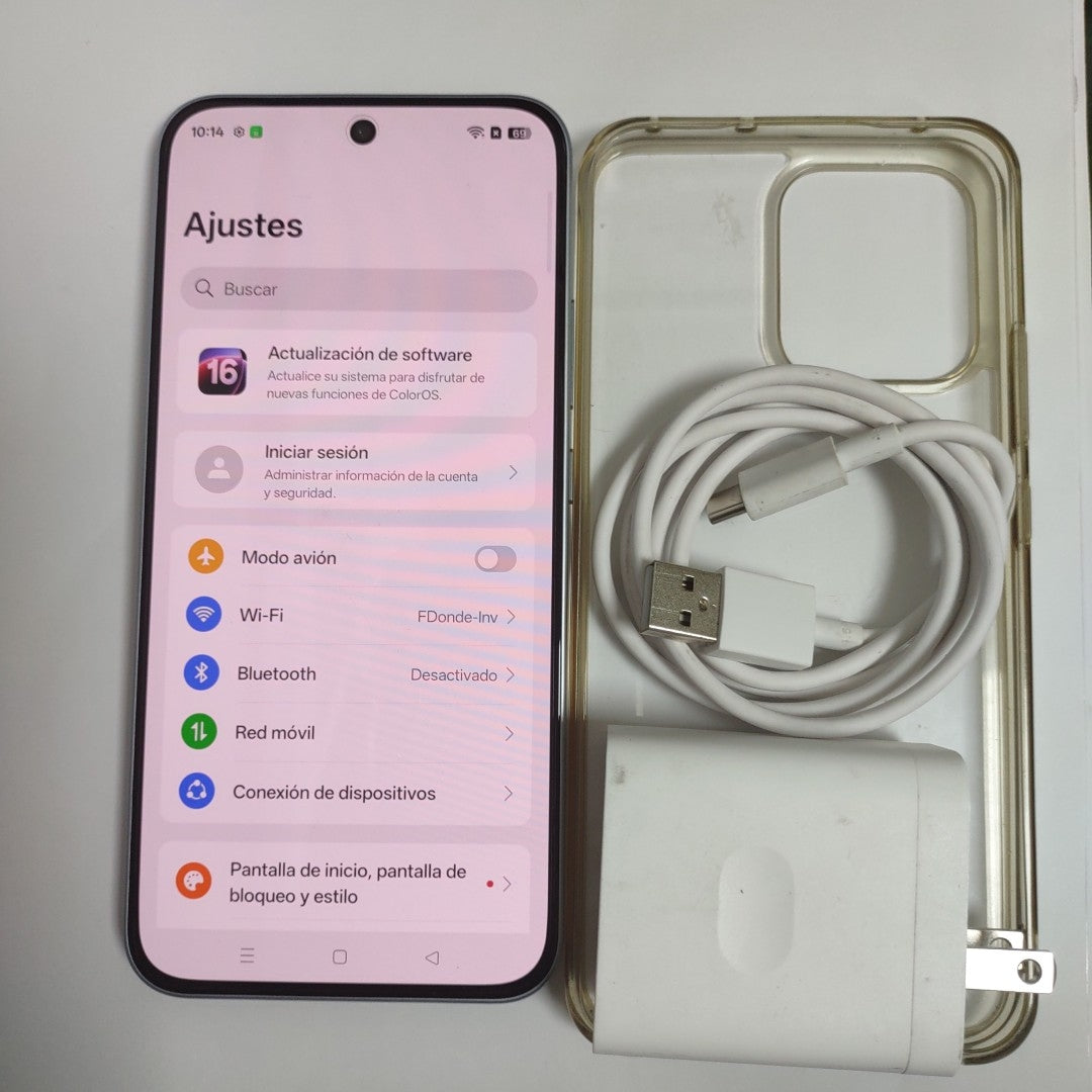 CELULAR OPPO  RENO 14 F CPH2743 (2025) 256 GB 12 GB RAM (SEMINUEVO)