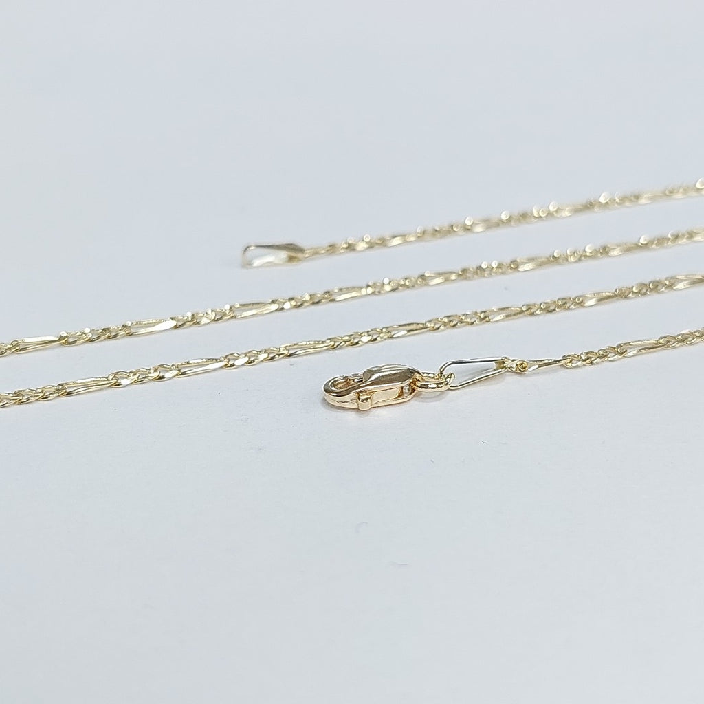 CADENAS 3X1 ORO 14K 55 CM 3.8 GR (NUEVO)