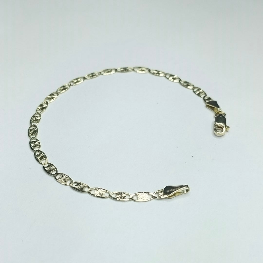 PULSERAS GUCHI ORO 14K 18 CM 2.9 GR (NUEVO)