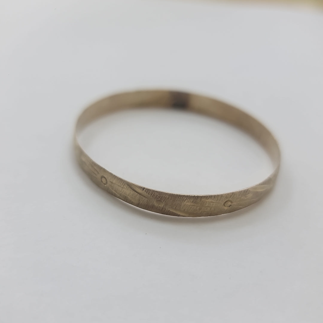 PULSERA RIGIDA ORO 8 K 5,20 GRMS (SEMINUEVO)