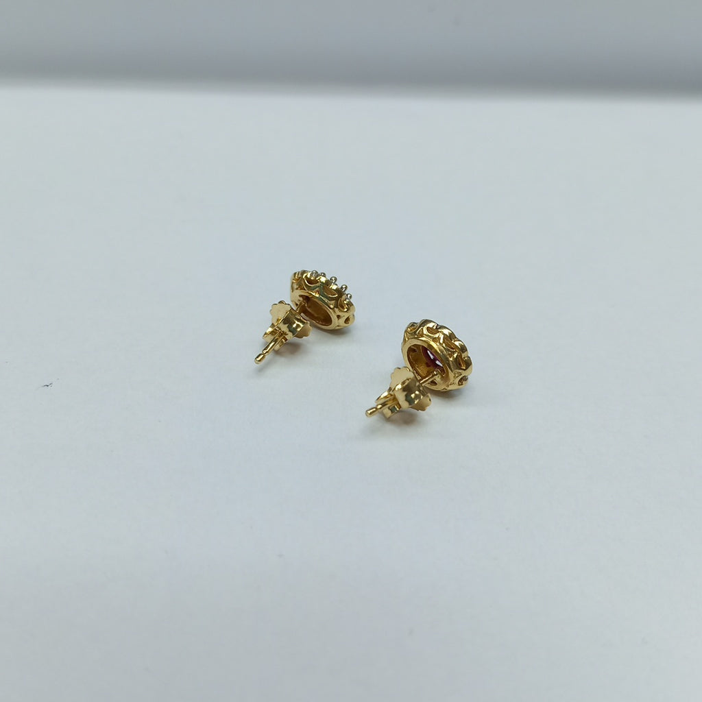 BROQUELES PAR ORO 14 K 2,20 GRMS (SEMINUEVO)