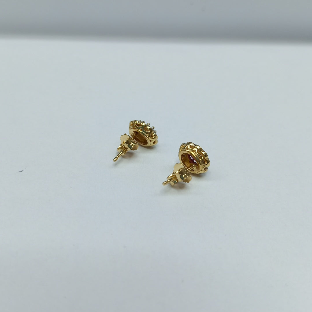 BROQUELES PAR ORO 14 K 2,20 GRMS (SEMINUEVO)
