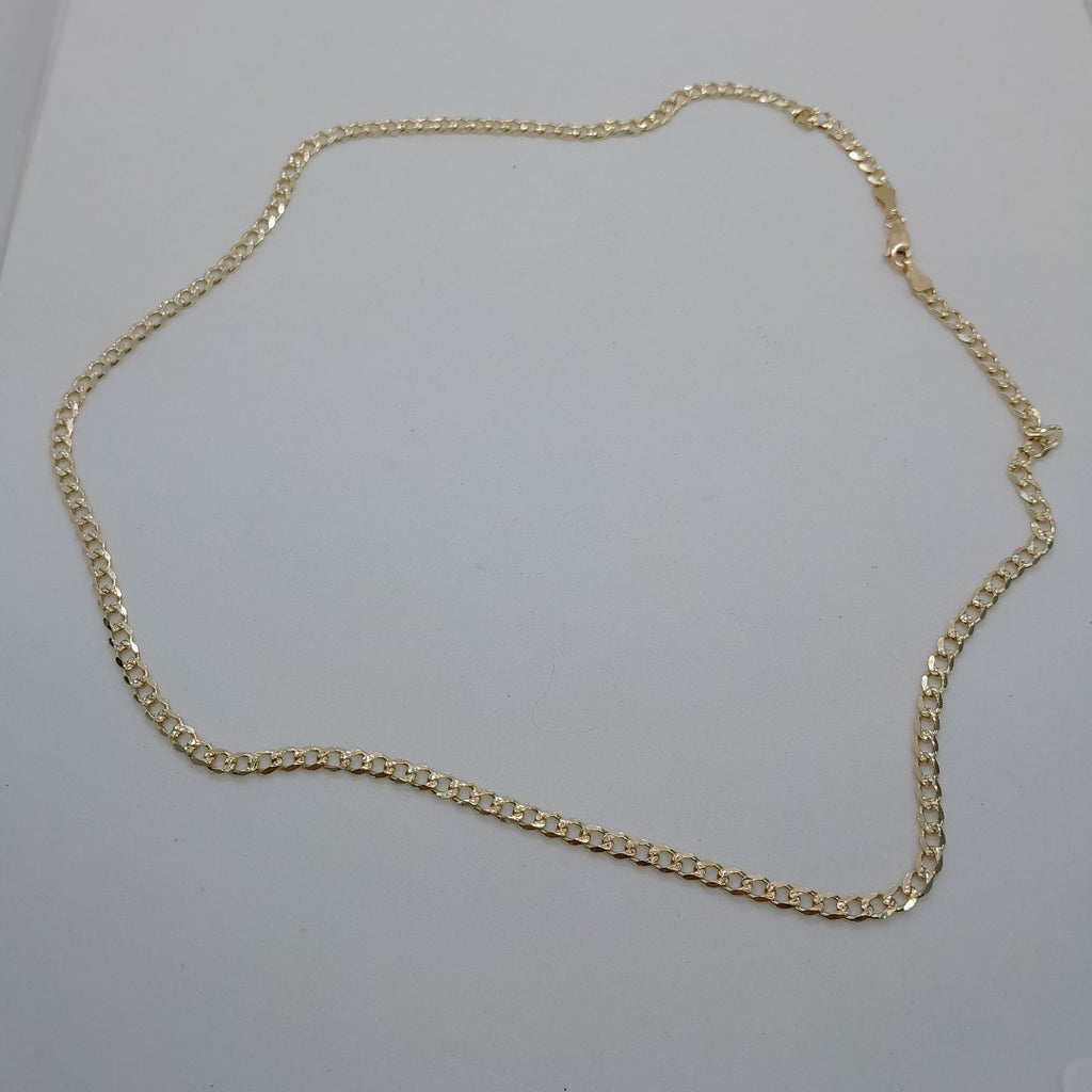 CADENAS BARBADA ORO 14K 55 CM 13.2 GR (NUEVO)