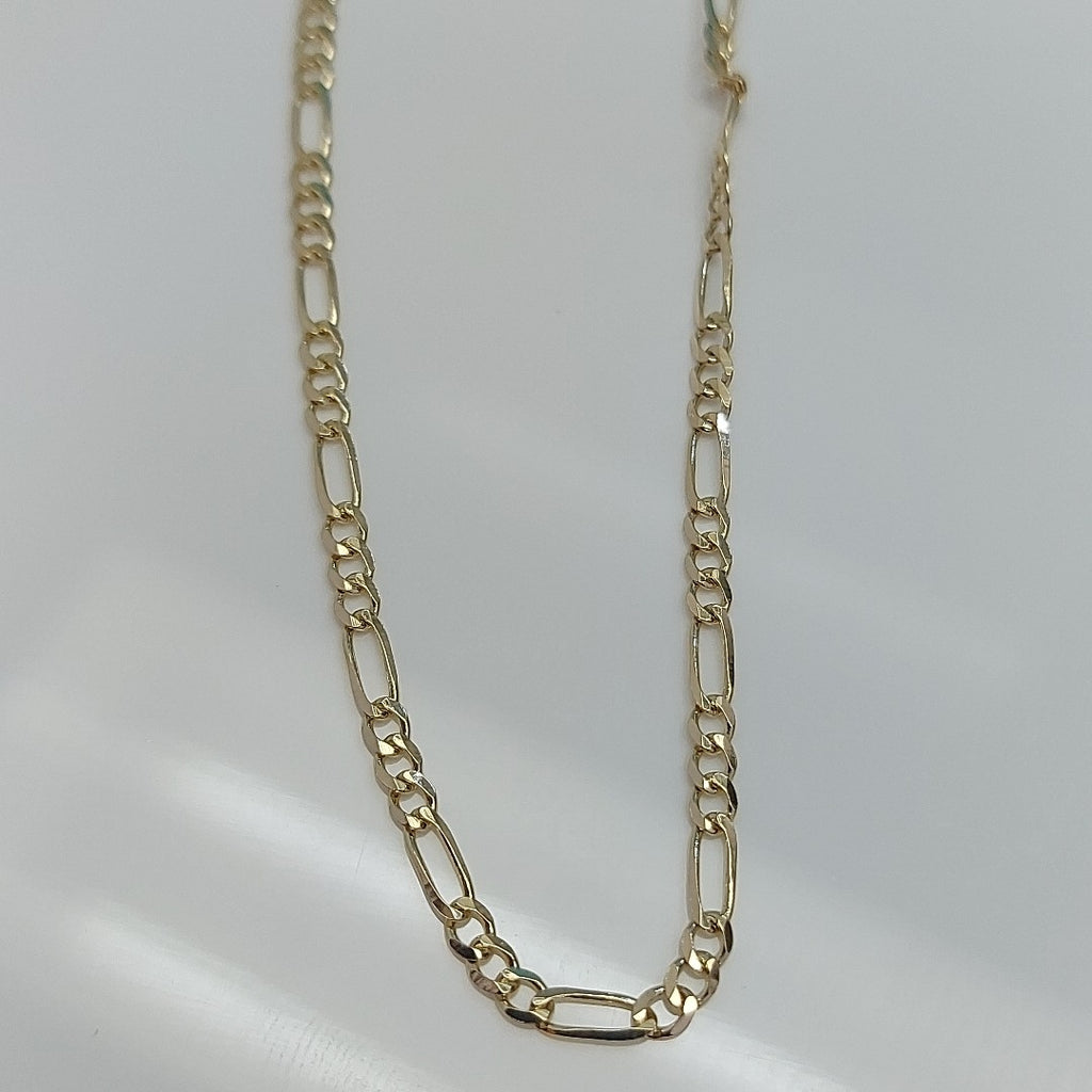 CADENAS 3X1 ORO 14K 55 CM 5 GR (NUEVO)