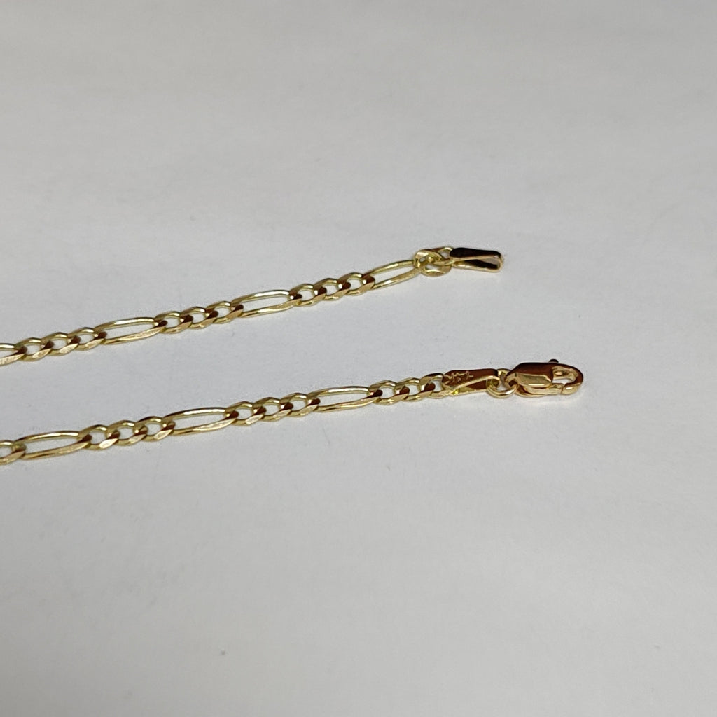 PULSERAS 3X1 ORO 14K 18 CM 2.8 GR (NUEVO)