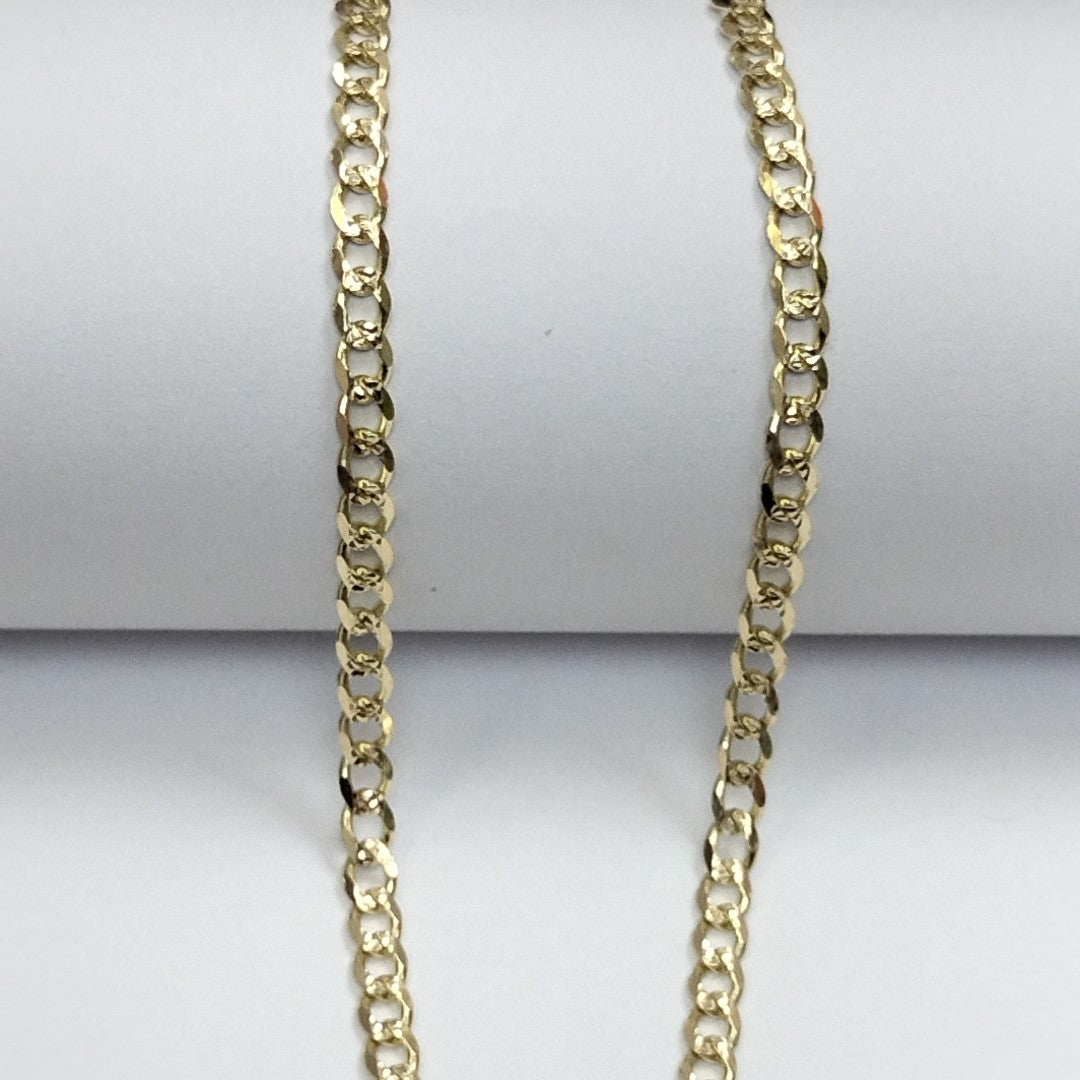 CADENAS BARBADA ORO 14K 55 CM 13.1 GR (NUEVO)