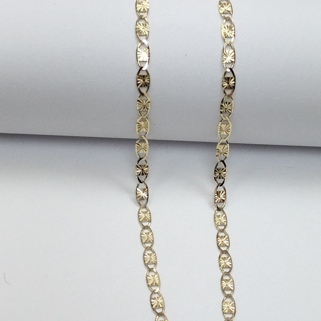 CADENAS GUCHI ORO 14K 55 CM 7.2 GR (NUEVO)