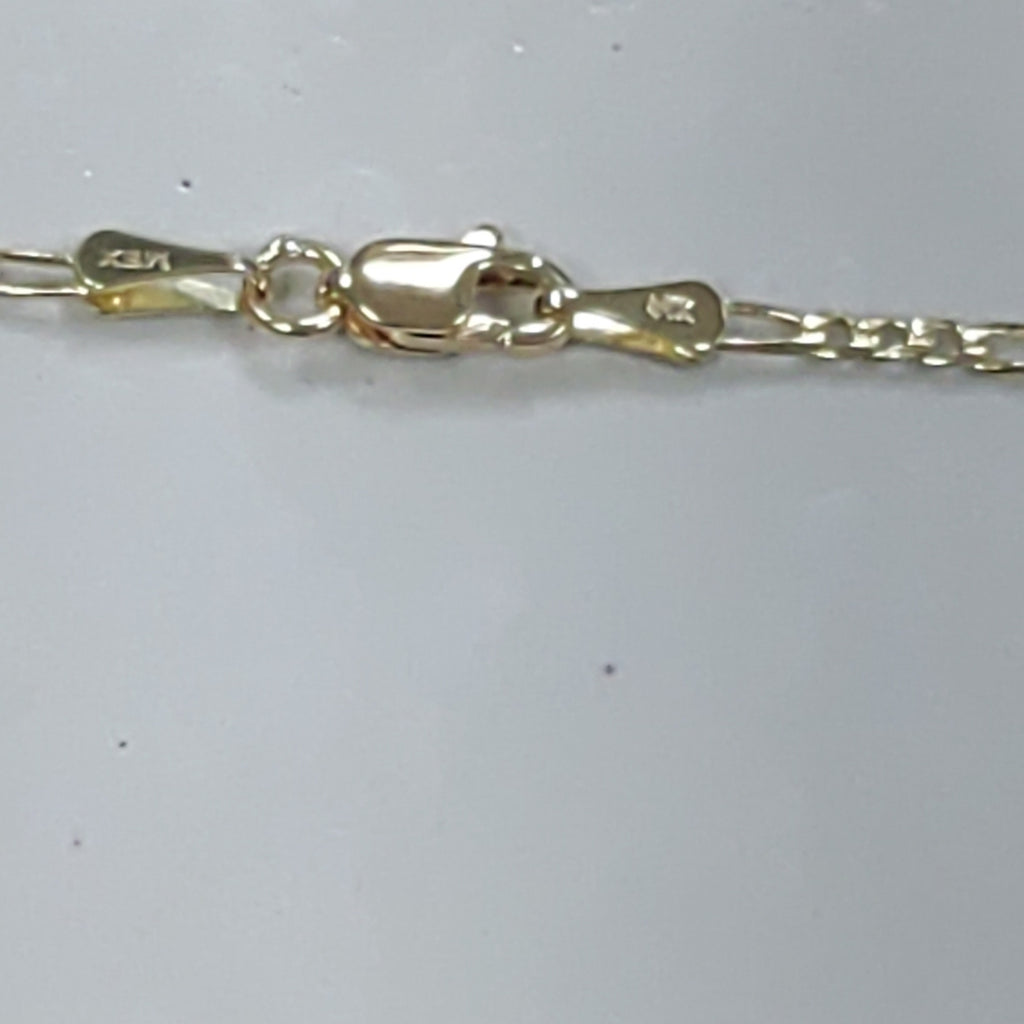 CADENAS 3X1 ORO 14K 55 CM 3.7 GR (NUEVO)