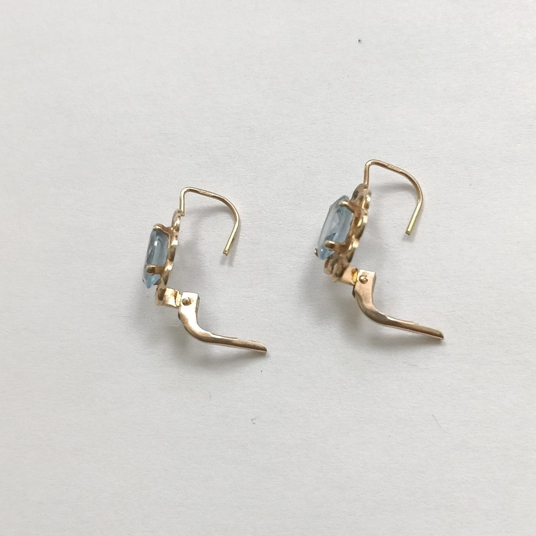 ARETES PAR ORO 8 K 1,60 GRMS (SEMINUEVO)