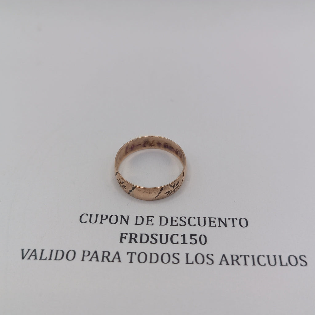 ANILLITO ORO 8 K 1.5 GRMS (SEMINUEVO)