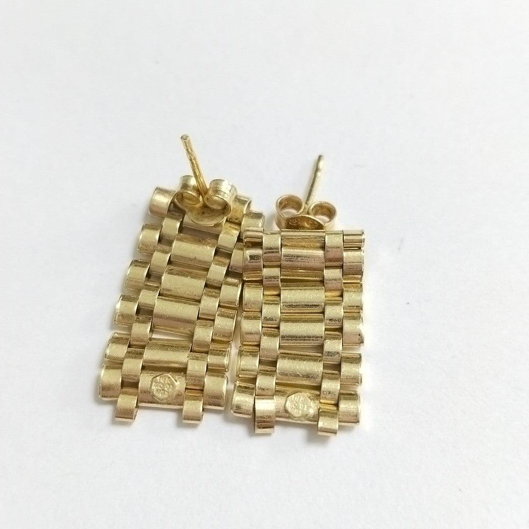 ARETES PAR ORO 14 K 3.7 GRMS (SEMINUEVO)