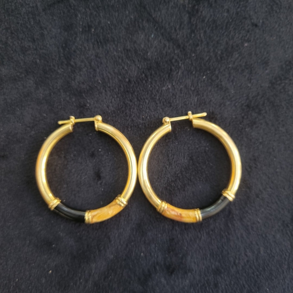 ARETES PAR ORO 14 K 7.8 GRMS (SEMINUEVO)