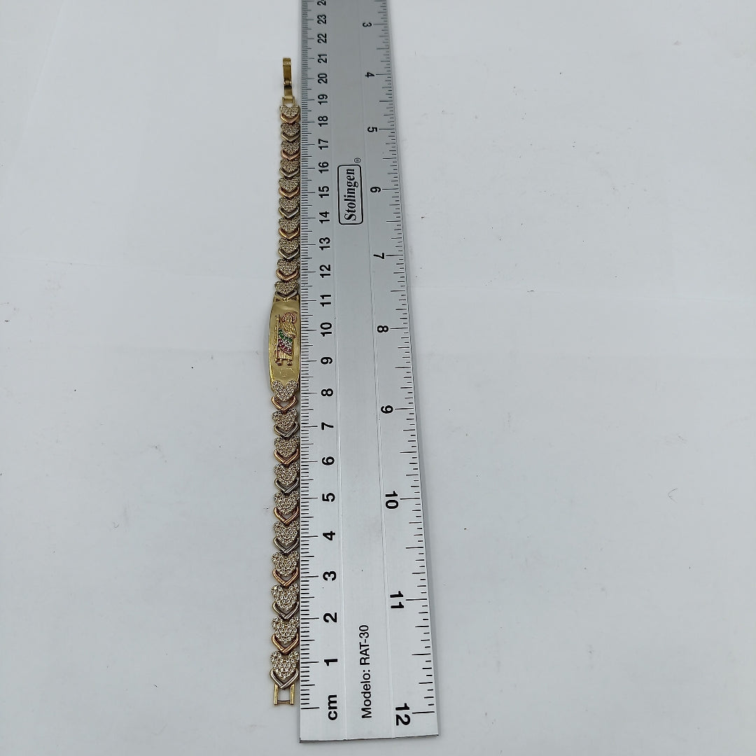 ESCLAVA ORO 14 K 13.5 GRMS (SEMINUEVO)