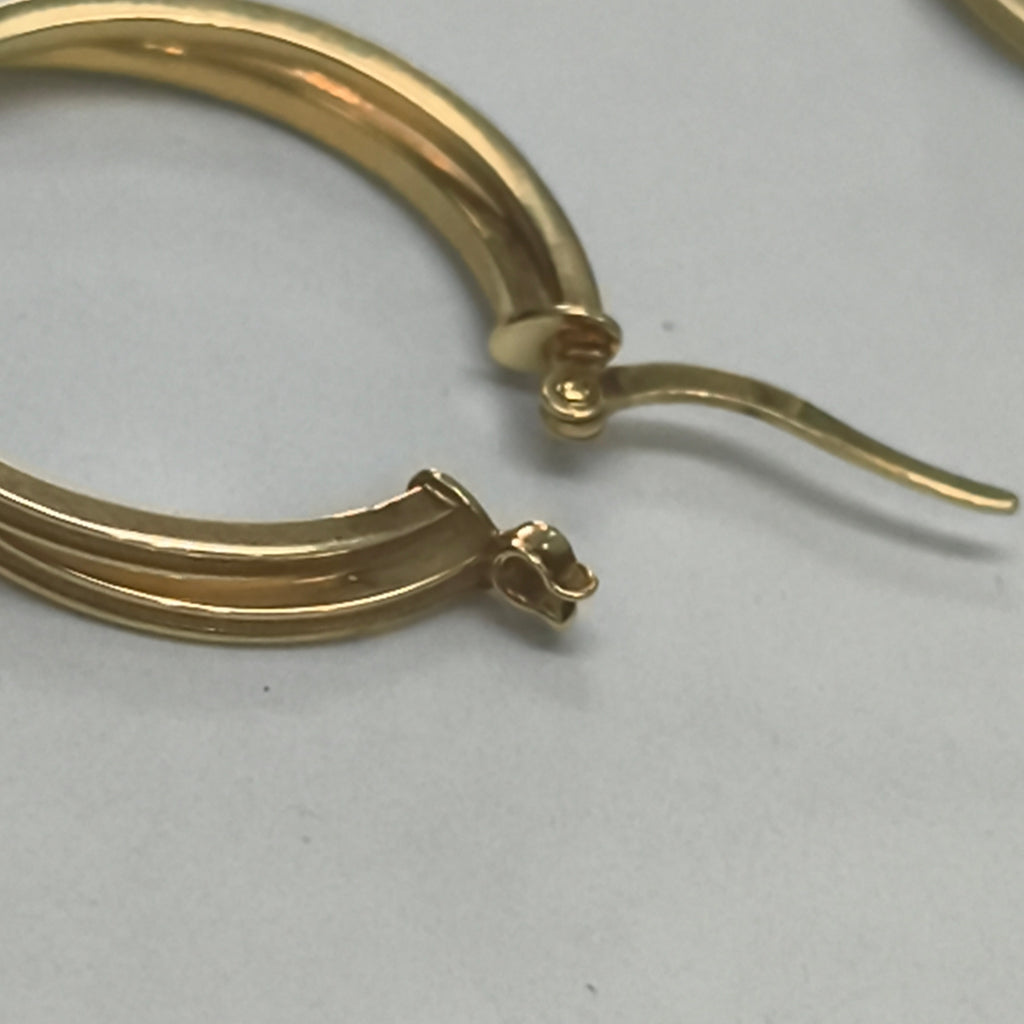 ARRACADAS PAR ORO 14 K 2 GRMS (SEMINUEVO)