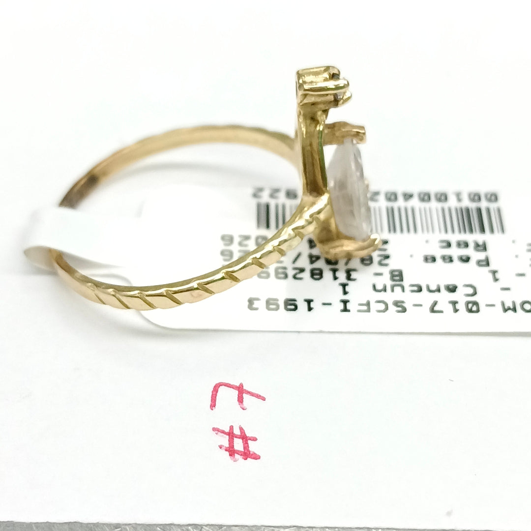 ANILLITO ORO 10 K 2.2 GRMS (SEMINUEVO)