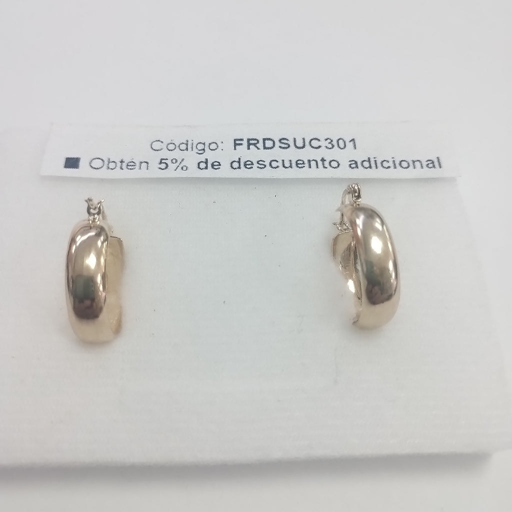 ARETES ARRACADAS ORO 10K 2.4 GR (NUEVO)