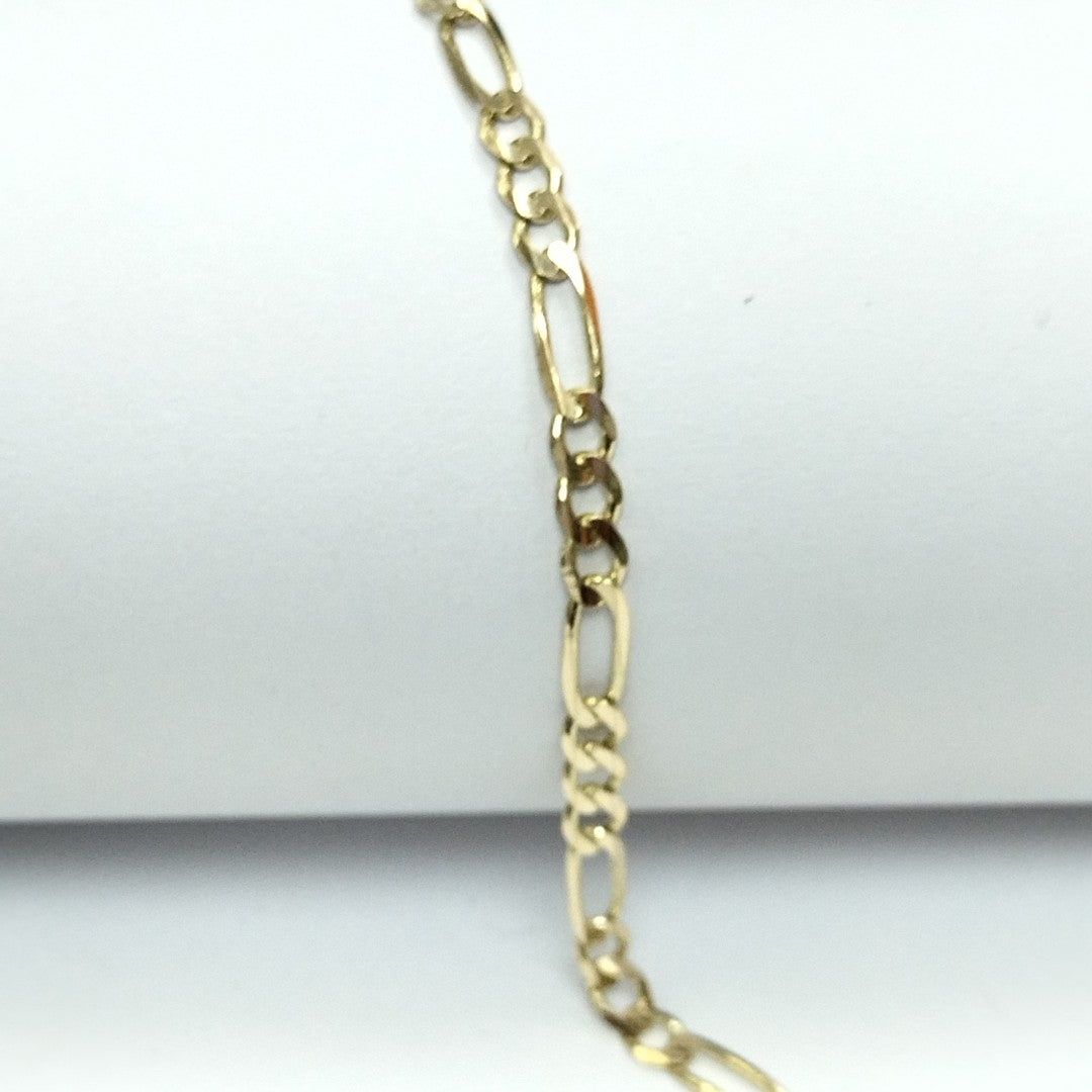 PULSERAS 3X1 ORO 14K 18 CM 2.8 GR (NUEVO)