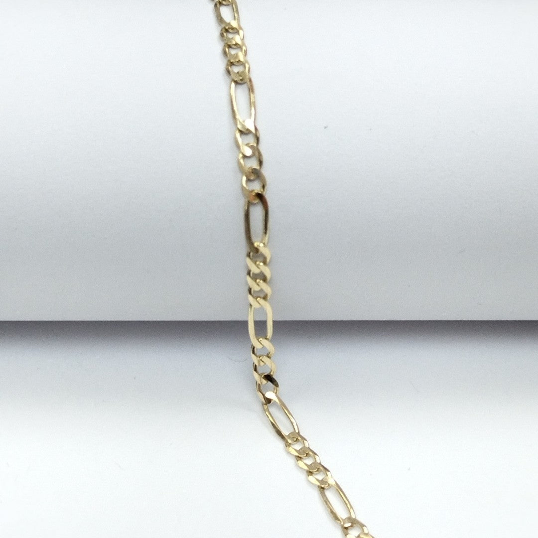 PULSERAS 3X1 ORO 14K 21 CM 3.4 GR (NUEVO)