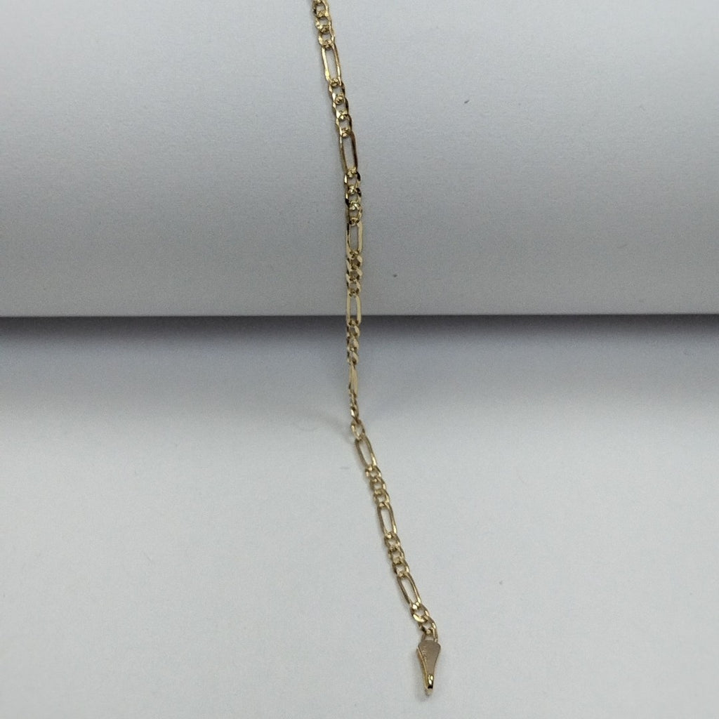 PULSERAS TEJIDO 3X1 ORO 14K 21 CM 1.7 GR (NUEVO)