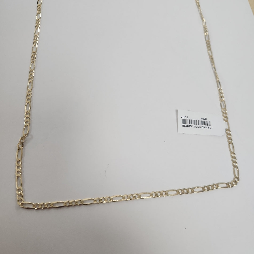 CADENAS 3X1 ORO 14K 60 CM 8.4 GR (NUEVO)