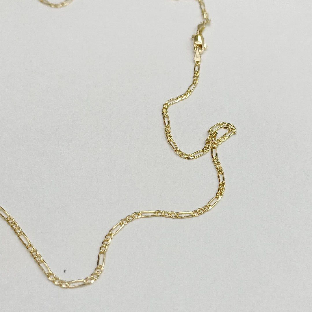 CADENAS 3X1 ORO 14K 55 CM 3.7 GR (NUEVO)