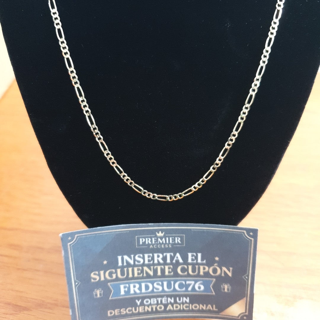 CADENAS 3X1 ORO 14K 55 CM 4.7 GR (NUEVO)