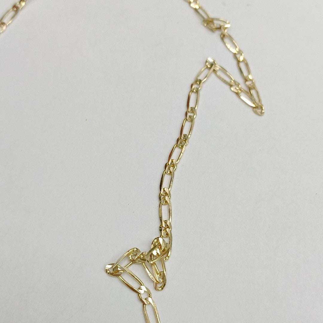 CADENAS 1X1 ORO 14K 55 CM 7.4 GR (NUEVO)