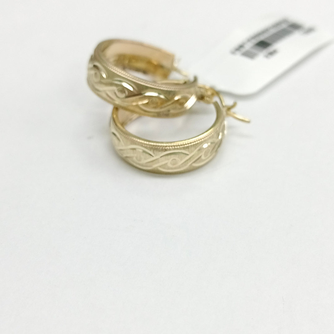 ARETES ARRACADAS ORO 10K 2.7 GR (NUEVO)