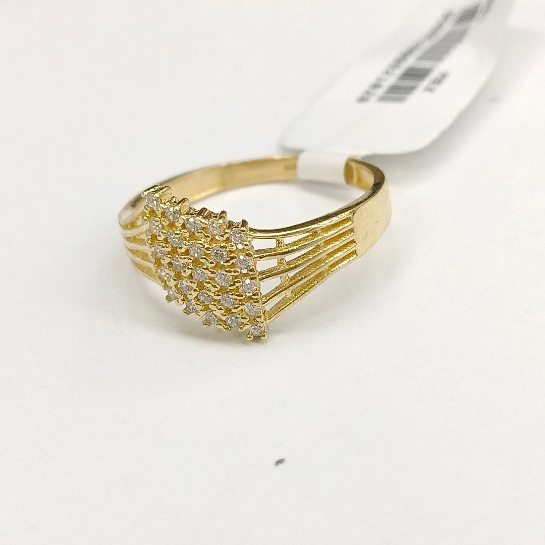 ANILLOS C/CIRCONIA ORO 10K TALLA 9 2.4 GR (NUEVO)