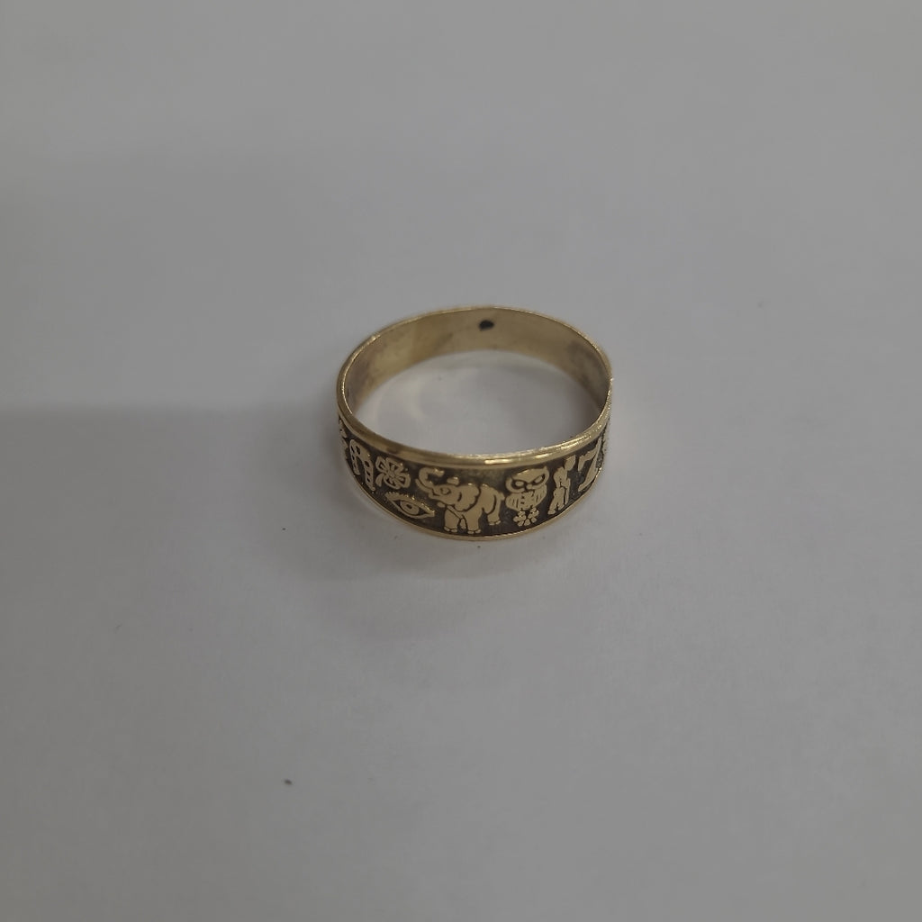 ANILLO ORO 14 K 4,80 GRMS (SEMINUEVO)