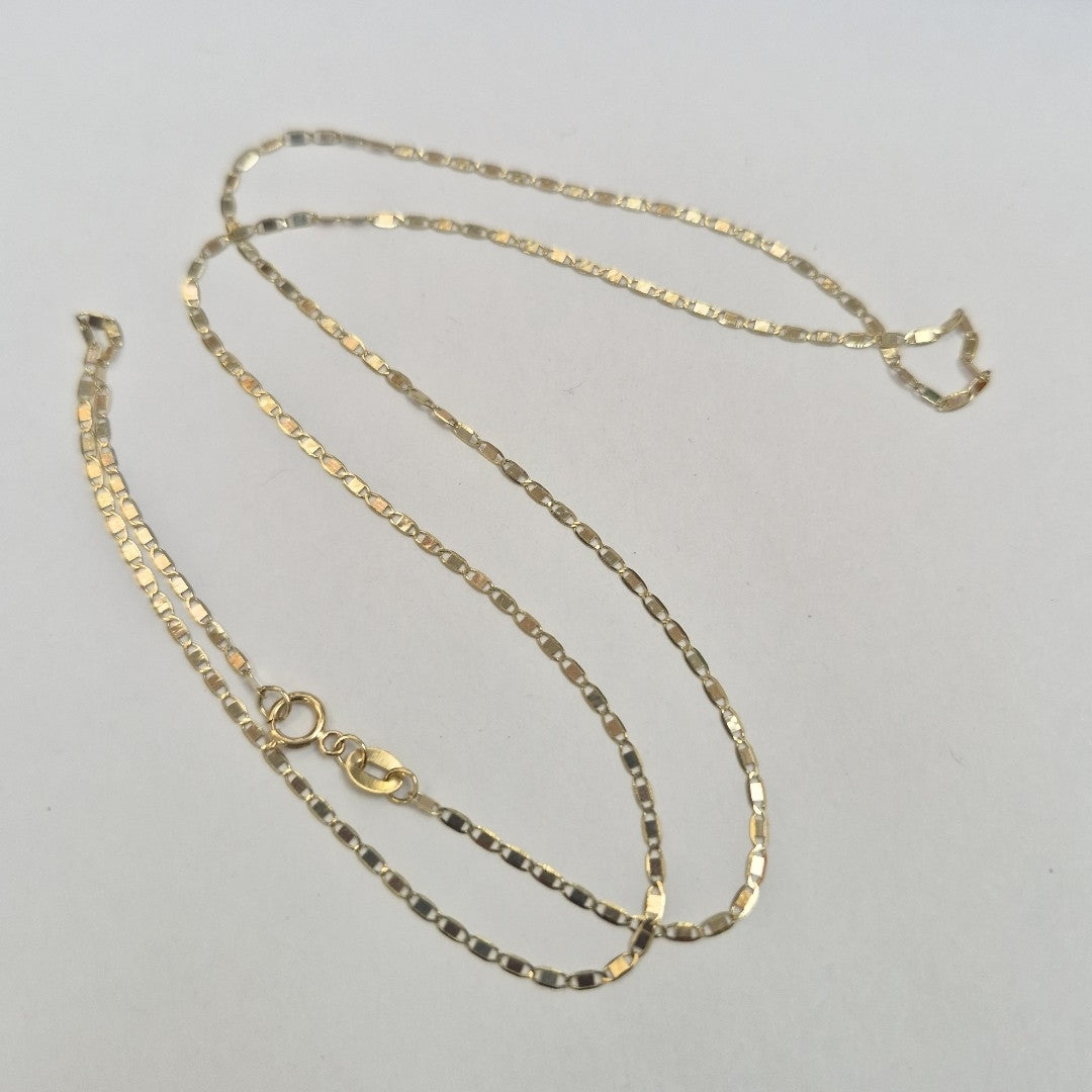 CADENAS GUCHI ORO 14K 55 CM 2 GR (NUEVO)