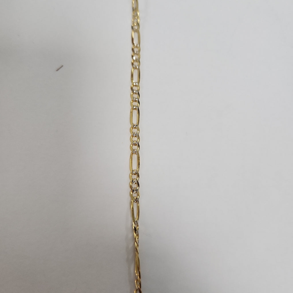 CADENAS 3X1 DIAMANTADA ORO 14K 55 CM 8.5 GR (NUEVO)