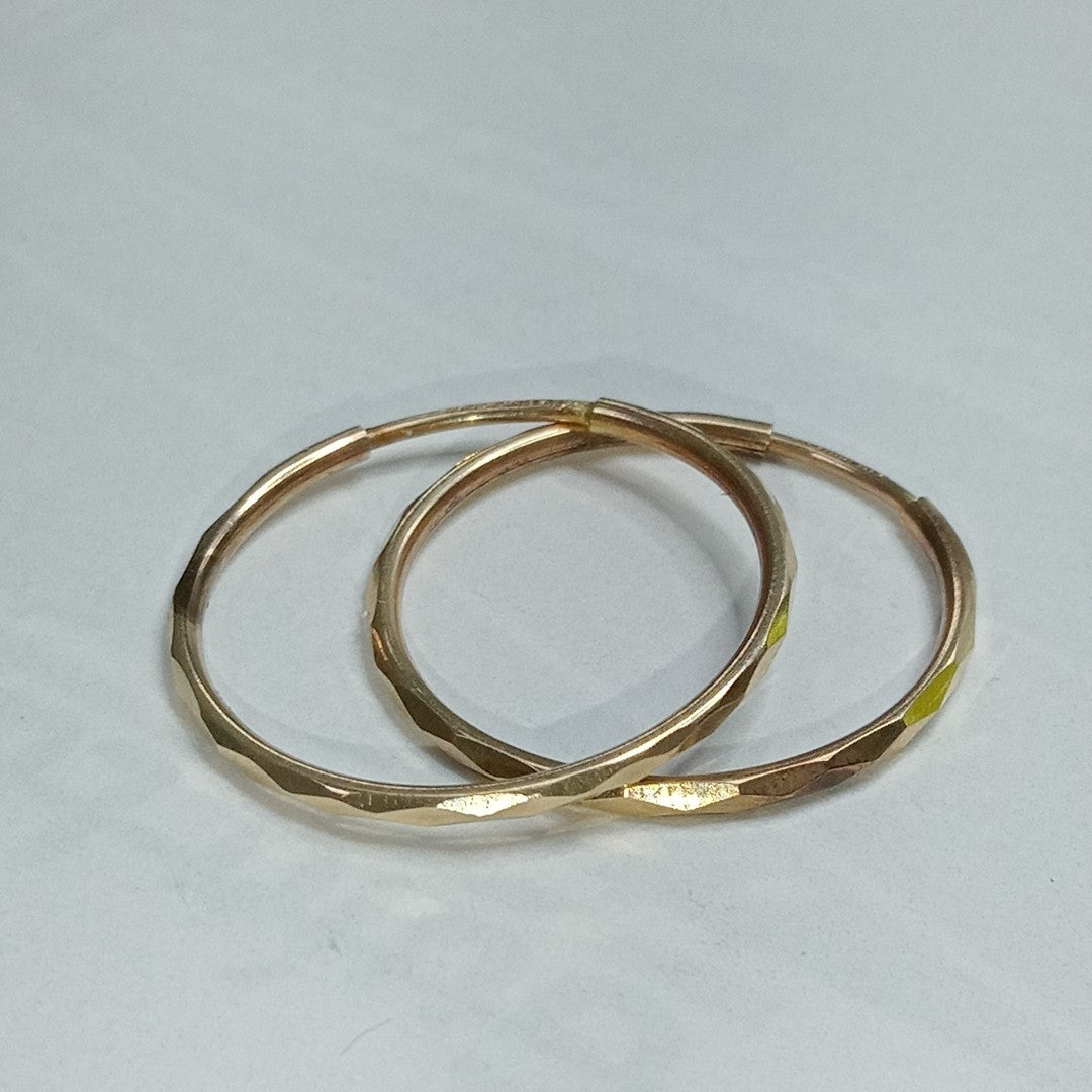 ARRACADAS PAR ORO 10 K 1 GRMS (SEMINUEVO)