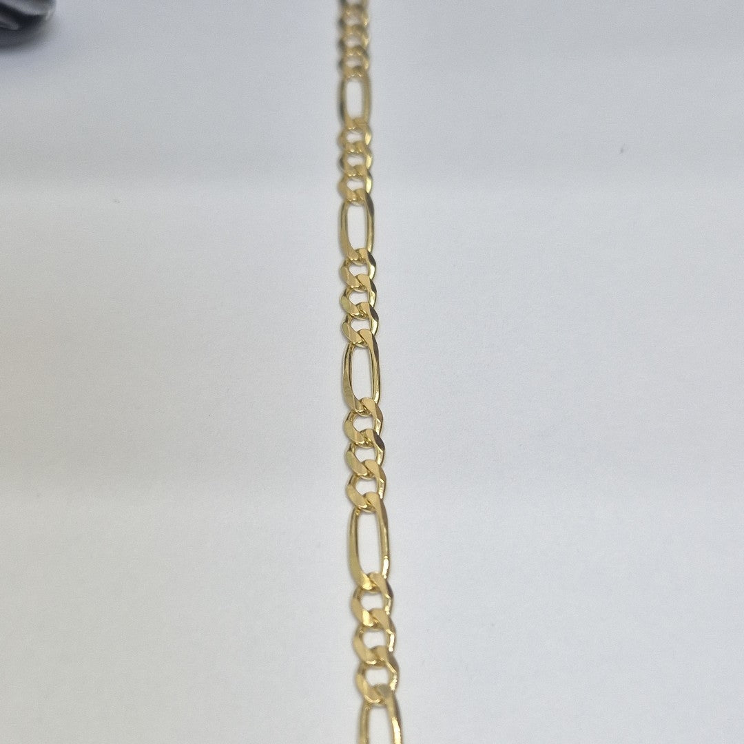 PULSERAS 3X1 ORO 14K 21 CM 3.3 GR (NUEVO)