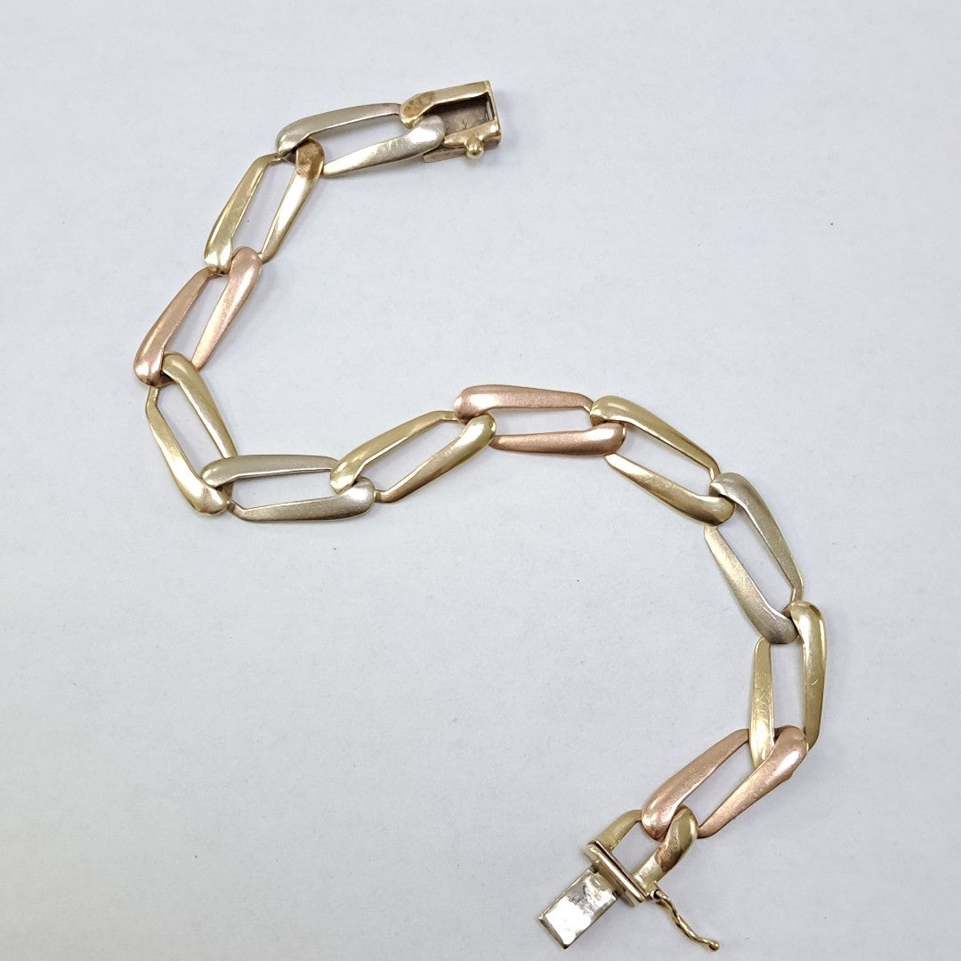 PULSERA ORO 14 K 9,30 GRMS (SEMINUEVO)