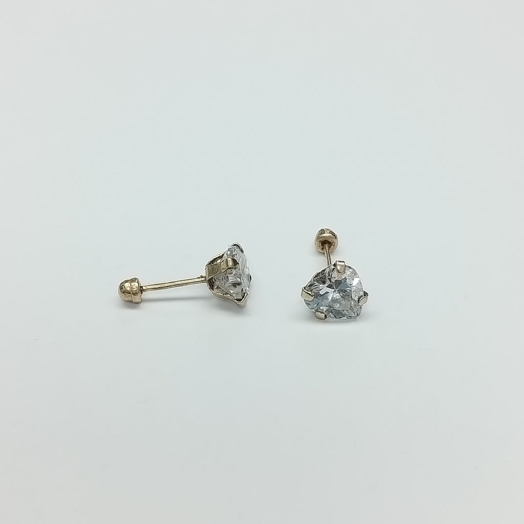 ARETES PAR ORO 10 K 0,90 GRMS (SEMINUEVO)