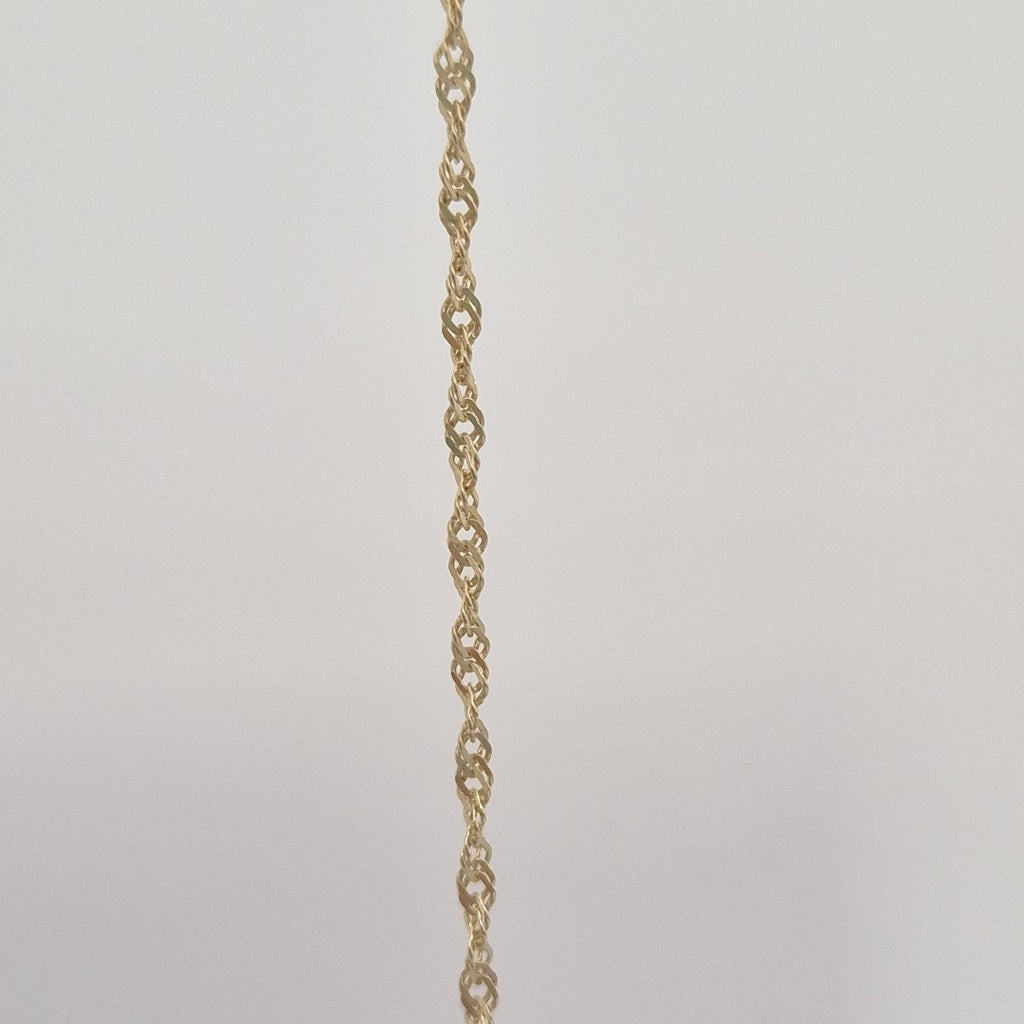 PULSERAS TEJIDO MEDIO TZL ORO 14K 18 CM 1.3 GR (NUEVO)