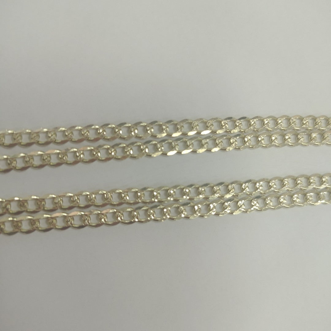 CADENAS BARBADA ORO 14K 55 CM 13.2 GR (NUEVO)