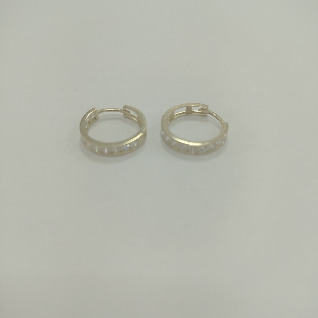 ARETES ARRACADAS C/CIRCONIAS ORO 10K 1.6 GR (NUEVO)