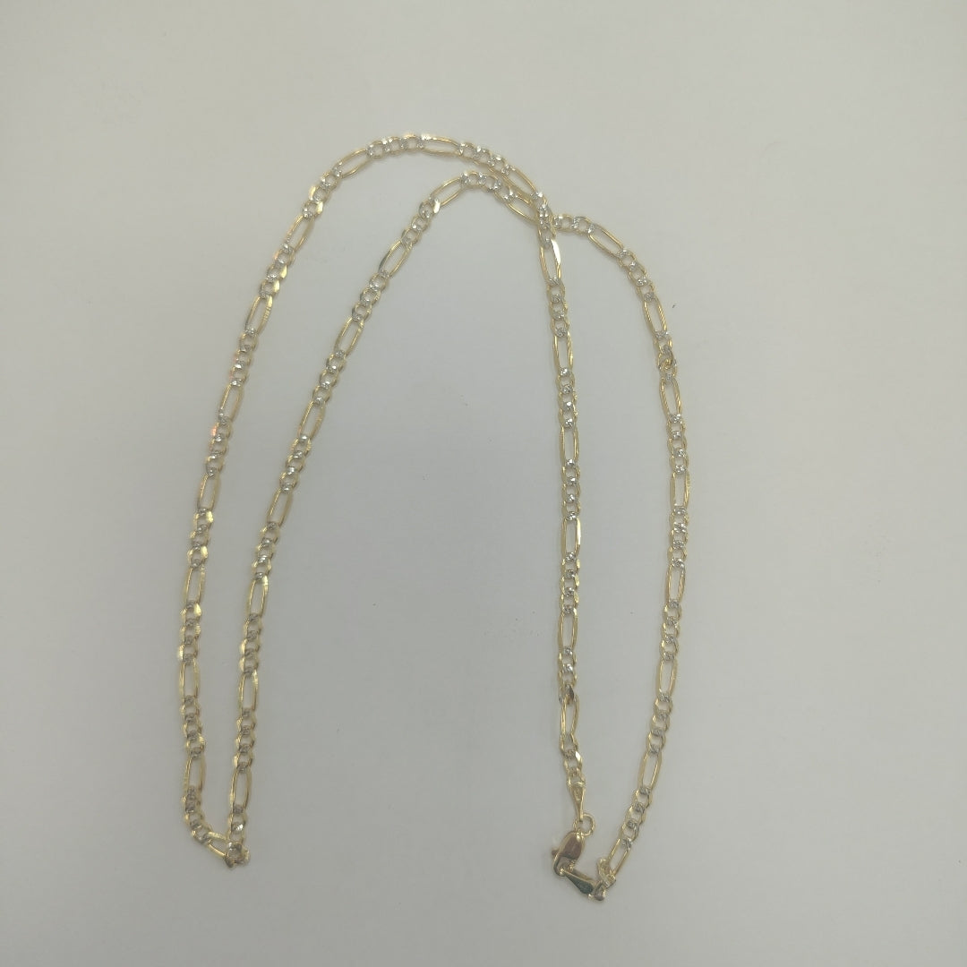 CADENAS 3X1 DIAMANTADA ORO 14K 55 CM 8.4 GR (NUEVO)