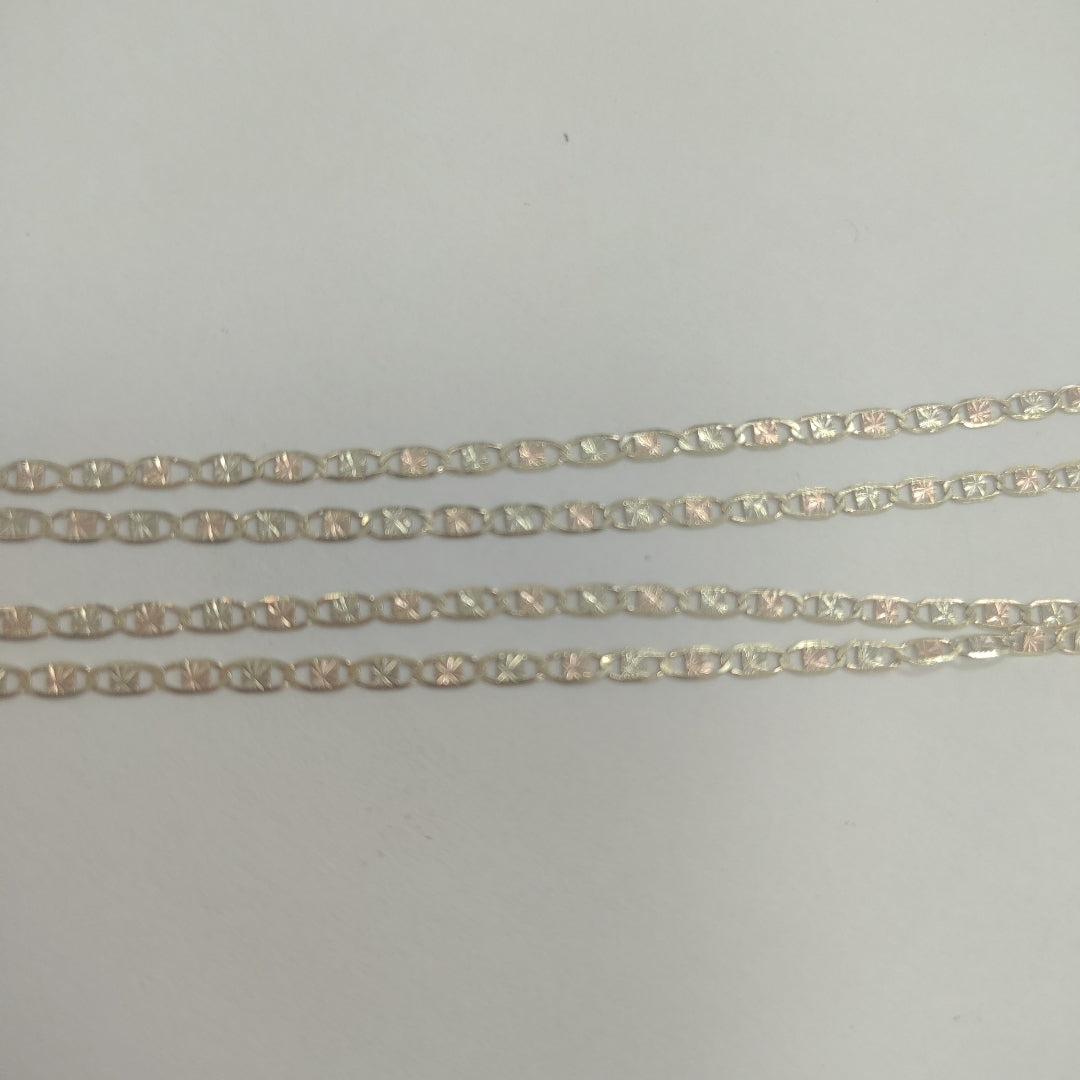 CADENAS TEJIDO GUCHI ORO 10K 60 CM 3 GR (NUEVO)