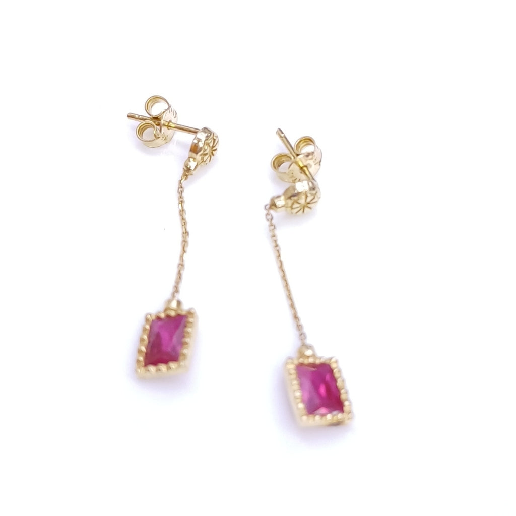 BROQUELES PAR ORO 14 K 2.2 GRMS (SEMINUEVO)