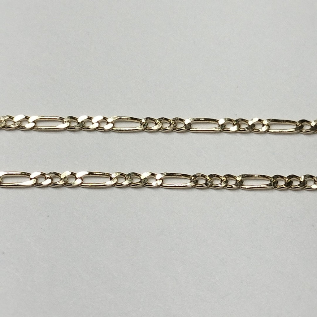 CADENAS TEJIDO 3X1 ORO 14K 55 CM 2.4 GR (NUEVO)