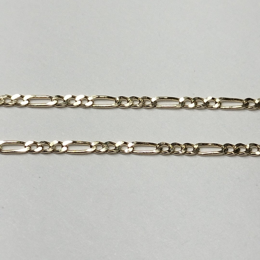 CADENAS TEJIDO 3X1 ORO 14K 55 CM 2.4 GR (NUEVO)