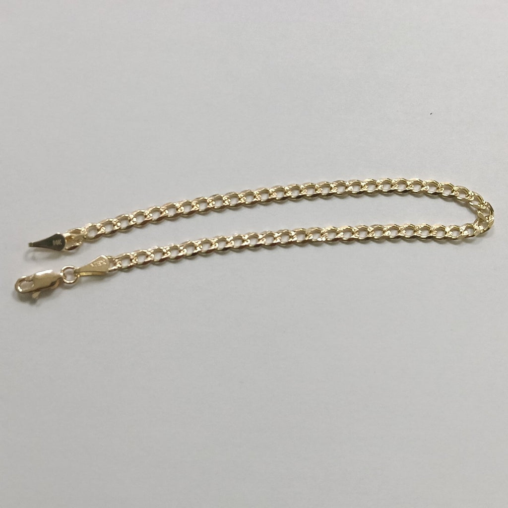 PULSERAS BARBADA ORO 14K 21 CM 5.3 GR (NUEVO)