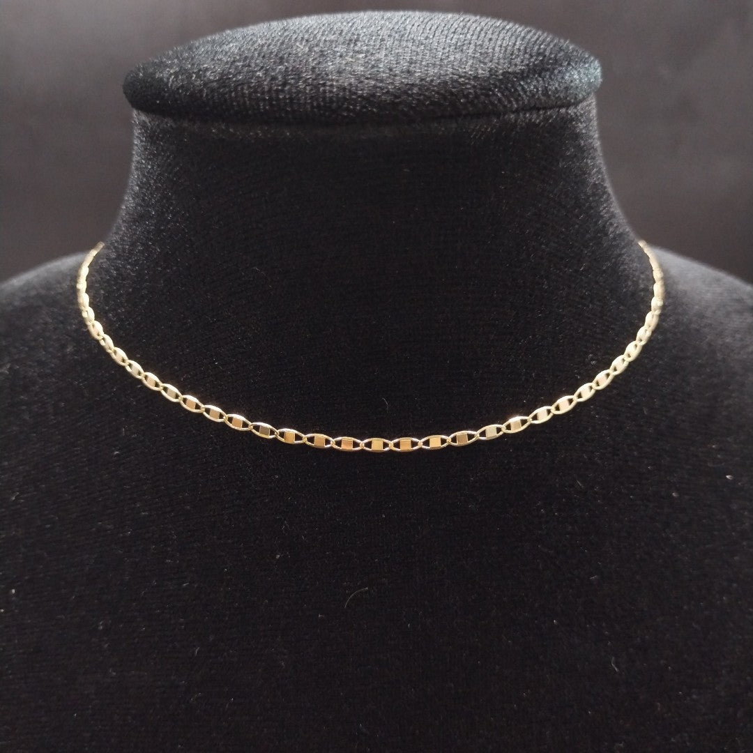 CADENAS GUCHI ORO 14K 55 CM 3.7 GR (NUEVO)